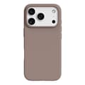 iPhone 16 mobilskal, reptåligt, med kameraskydd, brunt.