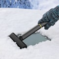 Miniatyrbilde 3 av 5: 2 stk. multifunksjonell snøskuffe i legering for bil, glassbil, avrimingsskuffe, snøskuffe for bil, snøplogverktøy