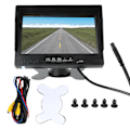 Miniatyrbild 1 av 8: 7-tums Backup Camera Monitor High Definition Backback Monitor med RCA-gränssnitt för billastbil RV