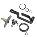 Miniatyrbilde 6 av 8: Kickstart-spaksel-tomgangsgiroversett Jernutskifting for GY6 50CC 80CC Scooter Moped