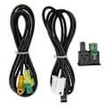 Miniatyrbild 6 av 8: Bilstereo AUX-omkopplare USB-kabeladapter Ersättning för RCD510 RNS315 B6 B7 CC