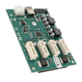 Miniatyrbillede 4 af 8: PCI E X1 til 4xPCI E X1 Adapterkort Plug and Play PCB PCI E X1 Adapterkort til Windows til Linux