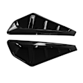 Miniatyrbillede 4 af 8: 2 stk. bil sideventil Trim Auto udvendigt tilbehør Erstatning for X5 F15 X5M F85 2019-2021 Carbon Fiber Style