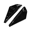 Miniatyrbillede 7 af 8: 2 stk. bil sideventil Trim Auto udvendigt tilbehør Erstatning for X5 F15 X5M F85 2019-2021 Carbon Fiber Style