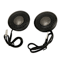 Miniatyrbillede 6 af 8: 2 stk. Bil Højttaler Diskant Hifi Sort Kompakt Struktur 150W Dome Diskant med Base til Alle Bils Lydsystemer