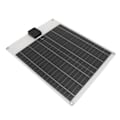 Miniatyrbild 2 av 8: 20W 5V 12V Solpanel Dual Output Monokristallin Power Generator Panel Batteriladdarsats för bilbåtssläp RV Vit