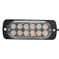 Miniatyrbillede 6 af 8: 12V 12LED-blink Blinklys Nødadvarselslampe Gul belysning til bilmotorcykellastbil