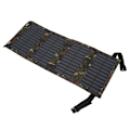Miniatyrbillede 7 af 8: Foldbar Solpanel med USB-port 5,5V 20W Monokrystallinsk Høj Effektivitet IP65 Vandafvisende til Udendørs Camping Camouflage