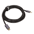Miniatyrbild 1 av 8: Typ C Snabbladdningskabel 140W Stöder USB2.0 10 Gbps Överföring PD3.1 Snabbladdningskabel Bärbar för Kontor Resor 200cm