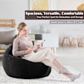 Pikkukuva 3 / 5: Lazy-sohva, erittäin suuri säkkituolisohvasetti, sisäkäyttöön tarkoitettu lazy-lepotuoli, sopii aikuisille ja lapsille