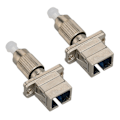 Miniatyrbilde 3 av 8: 2 stk FC Hann til SC Hunn Adapter FC UPC Hann til SC UPC Hunn Enkeltmodus Hybrid Optisk Fiberkontakt Adapter