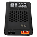 Miniatyrbillede 4 af 8: PD60 Balance Batterilader 60W 3A Sort USB C Indgang PD60 Balance Batterilader til LiFe LiHv LiPo 1‑4S NiMH Cd1 12