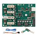 Miniatyrbillede 1 af 8: PCI E X1 til 4xPCI E X1 Adapterkort Plug and Play PCB PCI E X1 Adapterkort til Windows til Linux