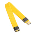Pikkukuva 6 / 8: Lyhyt USB C - USB C joustava kaapeli, tyyppi C uros - naaras, PD 100W 5A nopea lataus, 40 Gbps tiedonsiirtokaapeli