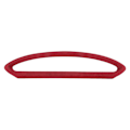 Miniatyrbilde 1 av 8: Sentral konsoll luftuttak rambekledning AC Vent Mocka deksel dekor passer for Subaru BRZ 2013-2020 Bright Red