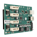 Miniatyrbillede 6 af 8: PCI E X1 til 4xPCI E X1 Adapterkort Plug and Play PCB PCI E X1 Adapterkort til Windows til Linux