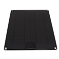 Miniatyrbillede 5 af 8: Solpanel Kit 15W Dual Output Vandtæt Monokrystallinsk Solar Batteri Opladningspanel til Bil Båd Trailer RV 5V 12V Sort