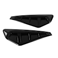 Miniatyrbillede 2 af 8: 2 stk. bil sideventil Trim Auto udvendigt tilbehør Erstatning for X5 F15 X5M F85 2019-2021 Carbon Fiber Style