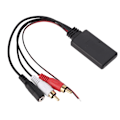 Miniatyrbild 8 av 8: Bil Bluetooth5.0 AUX-modul Handsfree Mikrofon ABS Slitstark Antiaging för Pioneer 2RCA