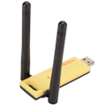 Miniatyrbillede 5 af 8: USB WiFi Adapter 2.4GHz 5GHz USB 3.0 Interface USB Trådløst Kort med 2 3dBi High Gain Antenne til PC Laptop
