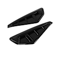 Miniatyrbillede 6 af 8: 2 stk. bil sideventil Trim Auto udvendigt tilbehør Erstatning for X5 F15 X5M F85 2019-2021 Carbon Fiber Style