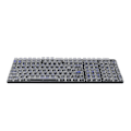 Miniatyrbilde 2 av 8: 132 Taster for Mekanisk Tastatur CBSA Høyde Transparent Ergonomisk DIY Klare Taster Hvite Blå Bokstaver