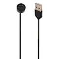 Miniatyrbillede 2 af 8: Oplader erstatning til Xiaomi Mi Band 5 6 7 NFC Smartwatch USB Magnetisk opladningskabel til Amazfit Band 5 1m Sort