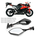 Miniatyrbilde 6 av 8: 2 stk motorsykkel LED blinklys speil Passer til Honda CBR600RR/ CBR1000RR/ CBR250R/ CBR500R/ CBR300R