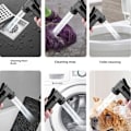 Miniatyrbillede 5 af 5: 1 ind 2 ud dobbelt kontrolventil, bidet sprayhoved, toiletskylleventil (sort)
