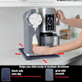 Miniatyrbilde 5 av 5: Skyvbar kaffetrakter for benk, stabil skyvebrett for benkeapparater, rullebrett for hjemmeapparater, flytter for blender og airfryer