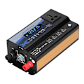 Miniatyrbillede 7 af 8: Xuyuan 4000w bil inverter med LED-farve Ambient Light 4 USB-opladere Vehicle Power Converter24V