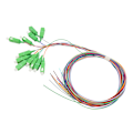 Miniatyrbilde 8 av 8: 1,5 Meter Fiberoptisk Pigtail 12 Tråder SC APC 12 Farger Enkeltmodus Fiberoptisk Pigtail for Sveising av Nettverk