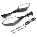 Miniatyrbild 1 av 8: 2st motorcykel LED blinkersspeglar Passar till Honda CBR600RR/ CBR1000RR/ CBR250R/ CBR500R/ CBR300R