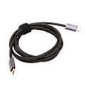 Miniatyrbild 1 av 8: Typ C Snabbladdningskabel 140W Stöder USB2.0 10 Gbps Överföring PD3.1 Snabbladdningskabel Bärbar för Kontor Resor 150cm