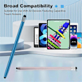 Miniatyrbillede 4 af 5: 4 stk. touch screen stylus til iPad tablet, gratis 6 stk. touch screen stylus til mobiltelefon, med to gummispidser