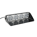 Miniatyrbilde 6 av 8: LED-blinklys 7 blinkmoduser 24 LED-dioder IP67 Vanntett 6000K Klar sikt Universal for 12V kjøretøy