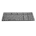 Miniatyrbild 2 av 8: Keycap Set 132 Tangenter Högtransparent PC CBSA Höjd Matt Ergonomisk DIY Ersättningsknappar för Mekaniskt Tangentbord Vit