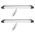 Pikkukuva 4 / 8: 2 kpl RV LED -verannan markiisin valo DC 12V - 24V Energiaa säästävä ulkokäyttöön tarkoitettu markiisin valonauha kuorma-autoihin asuntovaunuihin perävaunuihin