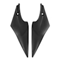 Miniatyrbilde 5 av 8: 2 stk bensintank sidebeskyttelse venstre høyre erstatning for SUZUKI GSX-R 600 750 2006-2007 svart