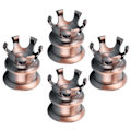 Pikkukuva 4 / 8: 4 kpl Moottorin ruuvikorkit Suojukset Crown Styling Sopii XL883/Big Twin 1340 Evo/Twin Cam -malleihin Pronssi