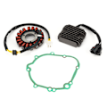 Miniatyrbillede 2 af 8: Motorcykel stator ensretter pakningssæt erstatningspasform til Suzuki GSXR600 K6/K7/K8/K9 2006-2009