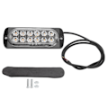 Miniatyrbillede 1 af 8: 12V 12LED-blink Blinklys Nødadvarselslampe Gul belysning til bilmotorcykellastbil