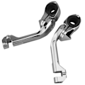 Pikkukuva 8 / 8: Moottoripyörän jalkatappikiinnike Highway Motor Guards Mount Kit Pitkäkulmainen kromi Hondalle