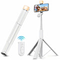 Miniatyrbillede 2 af 4: Mobiltelefon selfie stick trådløs liveudsendelse integreret teleskopisk bærbar kamera tripod
