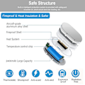 Miniatyrbillede 2 af 3: Genopladelige Håndvarmere USB Power Bank Elektrisk Lommevarmer