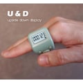 Miniatyrbillede 4 af 4: Tæller opgradering opladning fingerring selvlysende elektronisk digital display håndtryk tæller