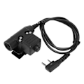 Miniatyrbillede 5 af 8: U94 PTT Adapter Kabel Plug and Play til Kenwood til Baofeng Two Way Radio Walkie Talkies
