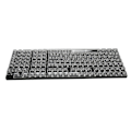 Miniatyrbild 4 av 8: Keycap Set 132 Tangenter Högtransparent PC CBSA Höjd Matt Ergonomisk DIY Ersättningsknappar för Mekaniskt Tangentbord Vit