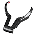 Miniatyrbild 3 av 8: M Sport Rattskydd passar för F80 M3 F82 F83 M4 F10 M5 F06 F12 F13 M6 F15 X5M F16 X6 Carbon Fiber Style