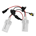 Miniatyrbild 1 av 8: 2 st Xenon-lampor för strålkastare HID-lampa Ersättning 100W 8000K H1-sockel för 12V bil